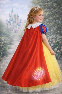 Princeznovské šaty Sněhurka