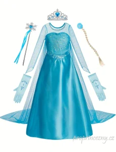 Princeznovský kostým Elsa s doplňky