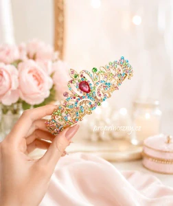 Barevná princeznovská korunka