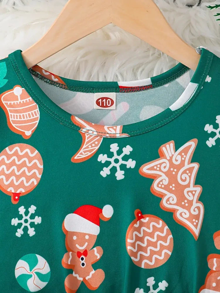 Vánoční šaty zelené
