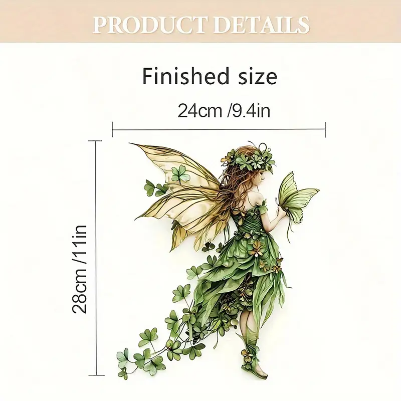 Samolepka na zeď víla přírody