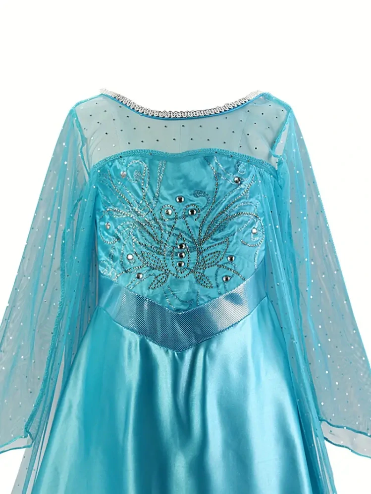 Elsa šaty Frozen – princeznovský kostým pro holčičky