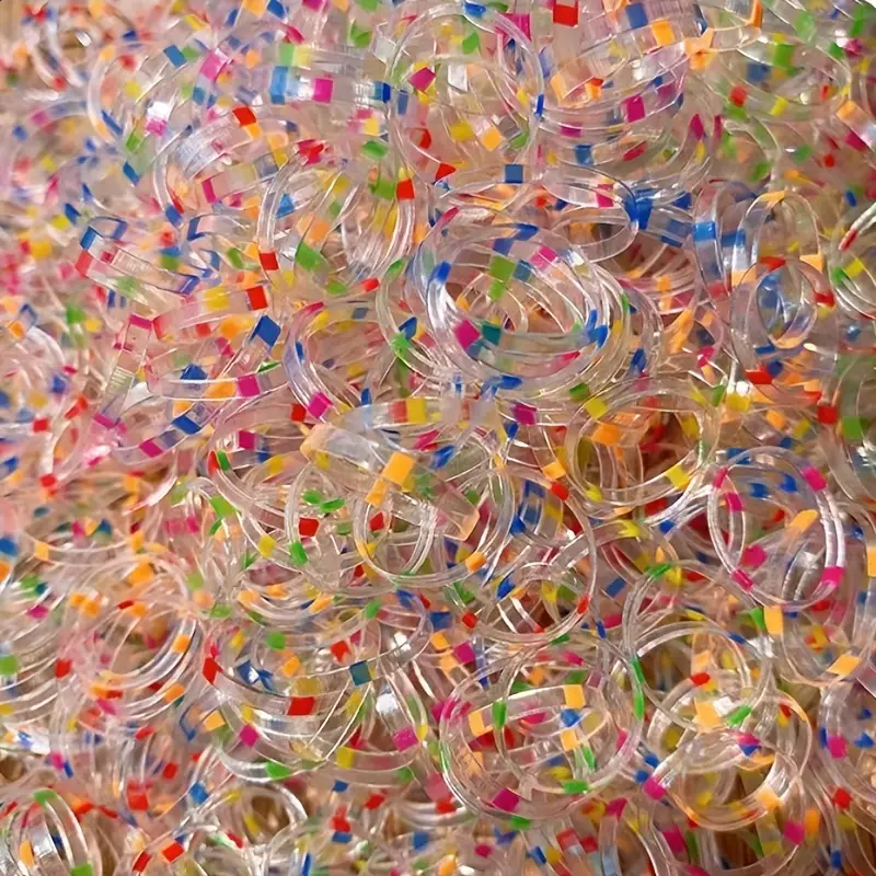 1000 kusů gumiček do vlasů