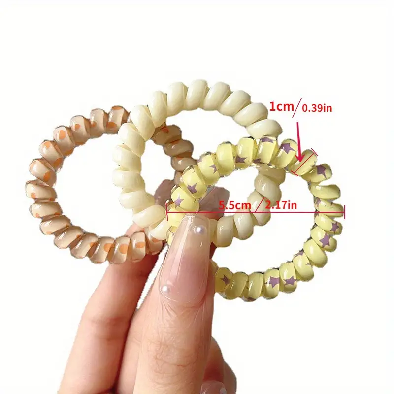 Spirálové gumičky - náramky