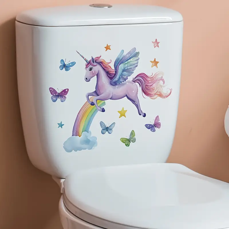 Samolepka na zeď jednorožec