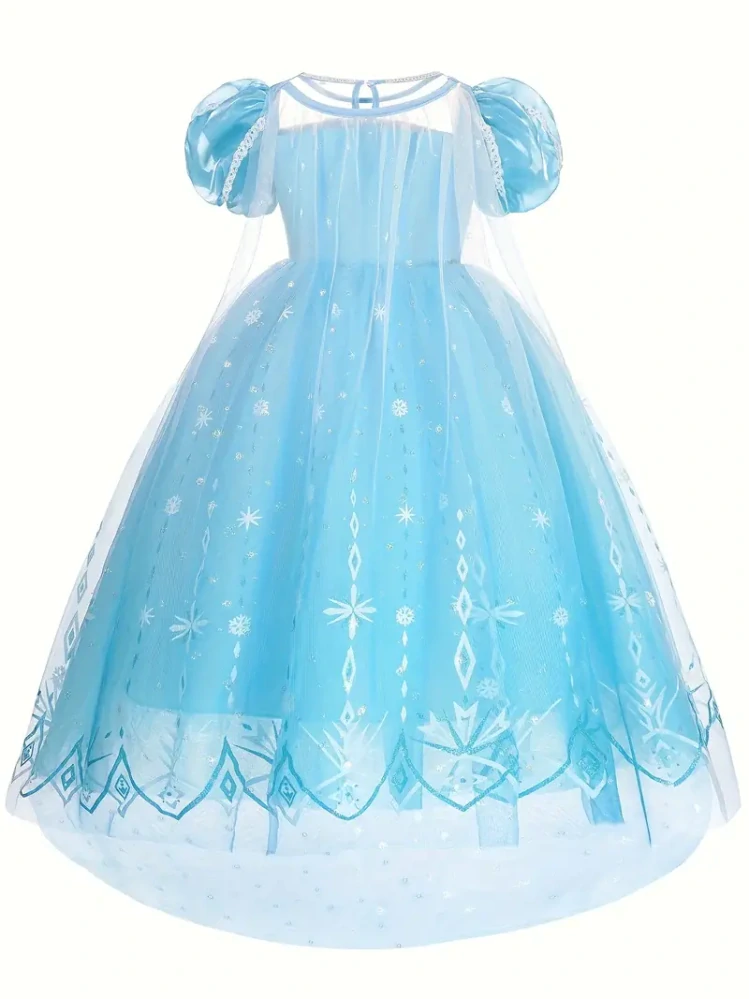 Šaty princezna modré