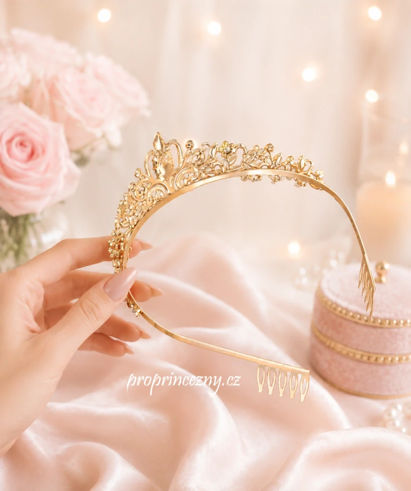 Barevná princeznovská korunka