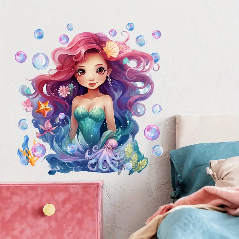 Dekorace na zeď Mořská panna