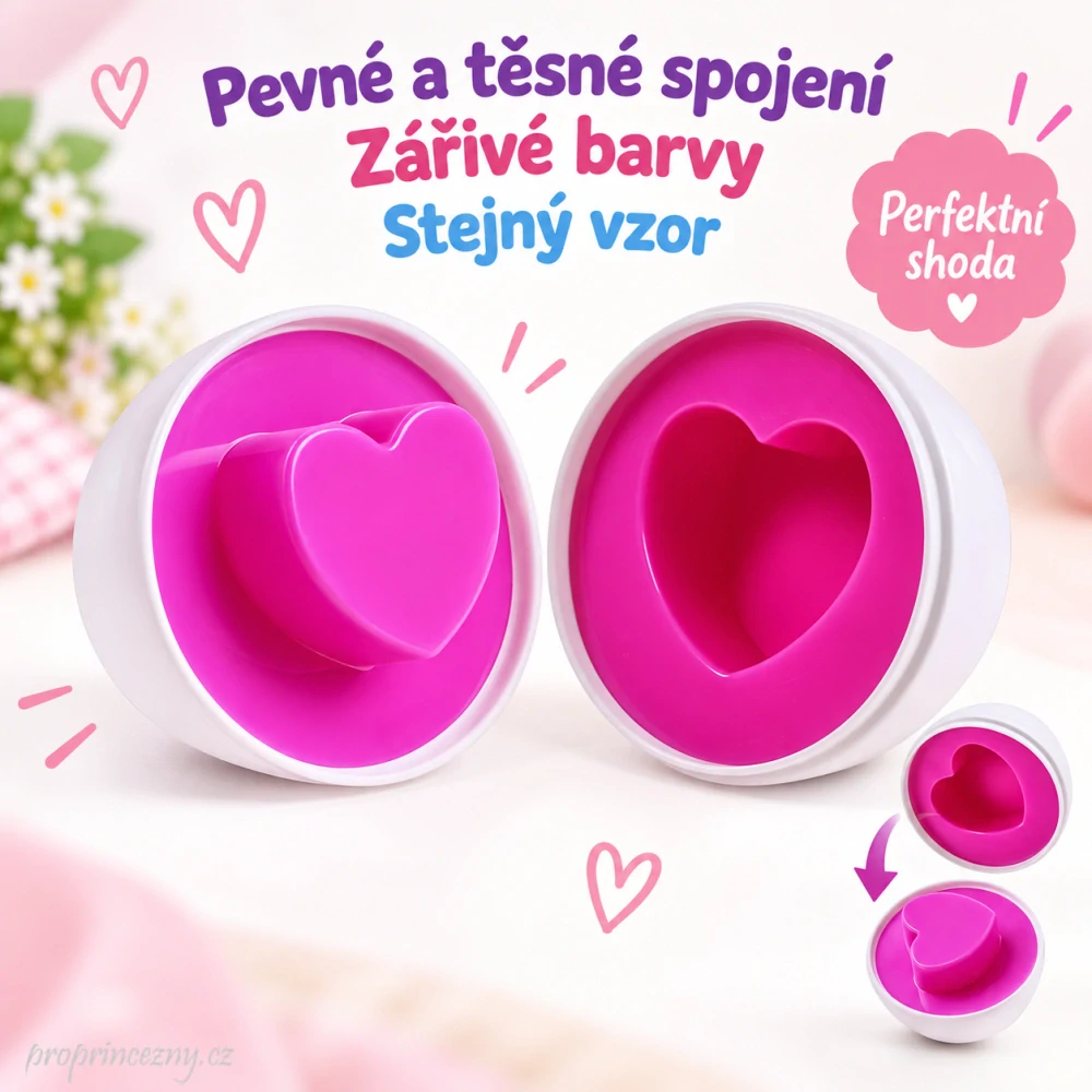 Vzdělávací vajíčka – poznávání tvarů