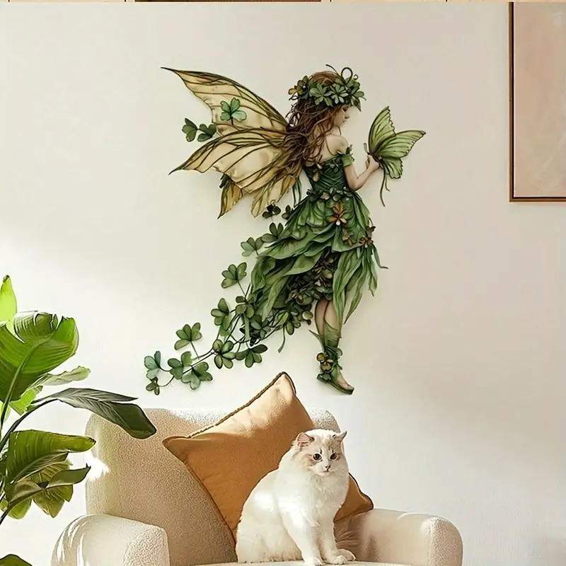 Samolepka na zeď víla přírody