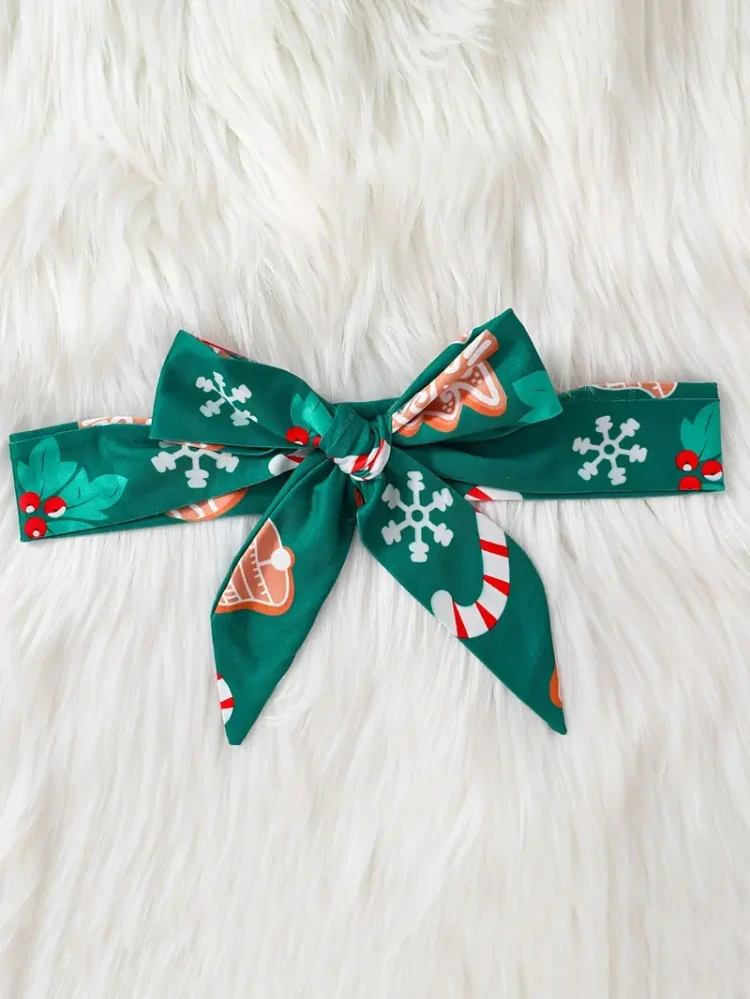 Vánoční šaty zelené